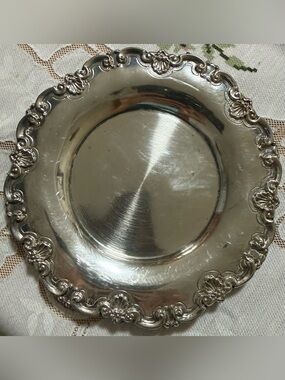 Antique Silver Salver